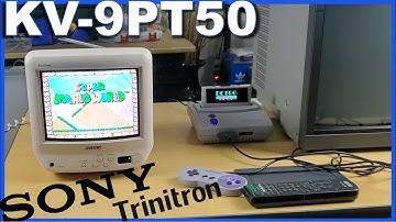 Sony KV-9PT50 Trinitron TV - Consumer CRT Pick-up & Testing 📺