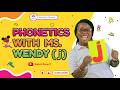 The Letter Sound j with Ms Wendy