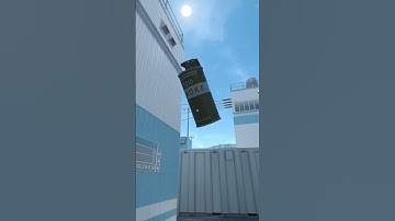 Smoke outside as a CT on Nuke #shorts #csgo #cs2