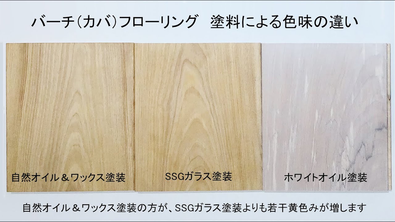 バーチ・カバ無垢フローリングの解説｜無垢フローリング専門店木魂