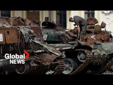 Видео: Канадын танк дээр Оросын овсгоо, "дээрэлхэх үйлдэл"