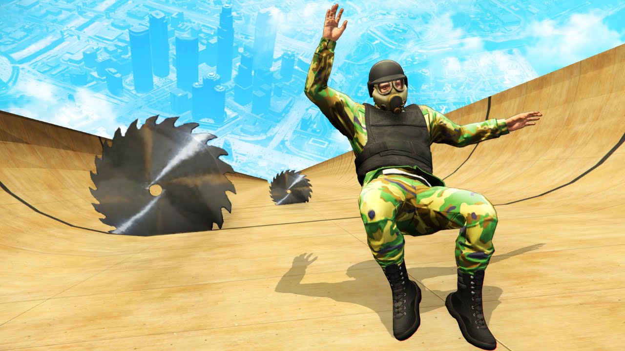 GTA 5 Epic Ragdolls episode 159 • Army Soldier