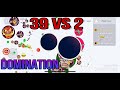 2 vs 39 bots. Domination server in Agar.io mobile + best moments. Armed Family.