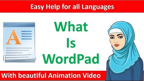 What is WordPad Windows Tool Basic Computer Course Microsoft WordPad Complete Tutorial in urdu Hindi