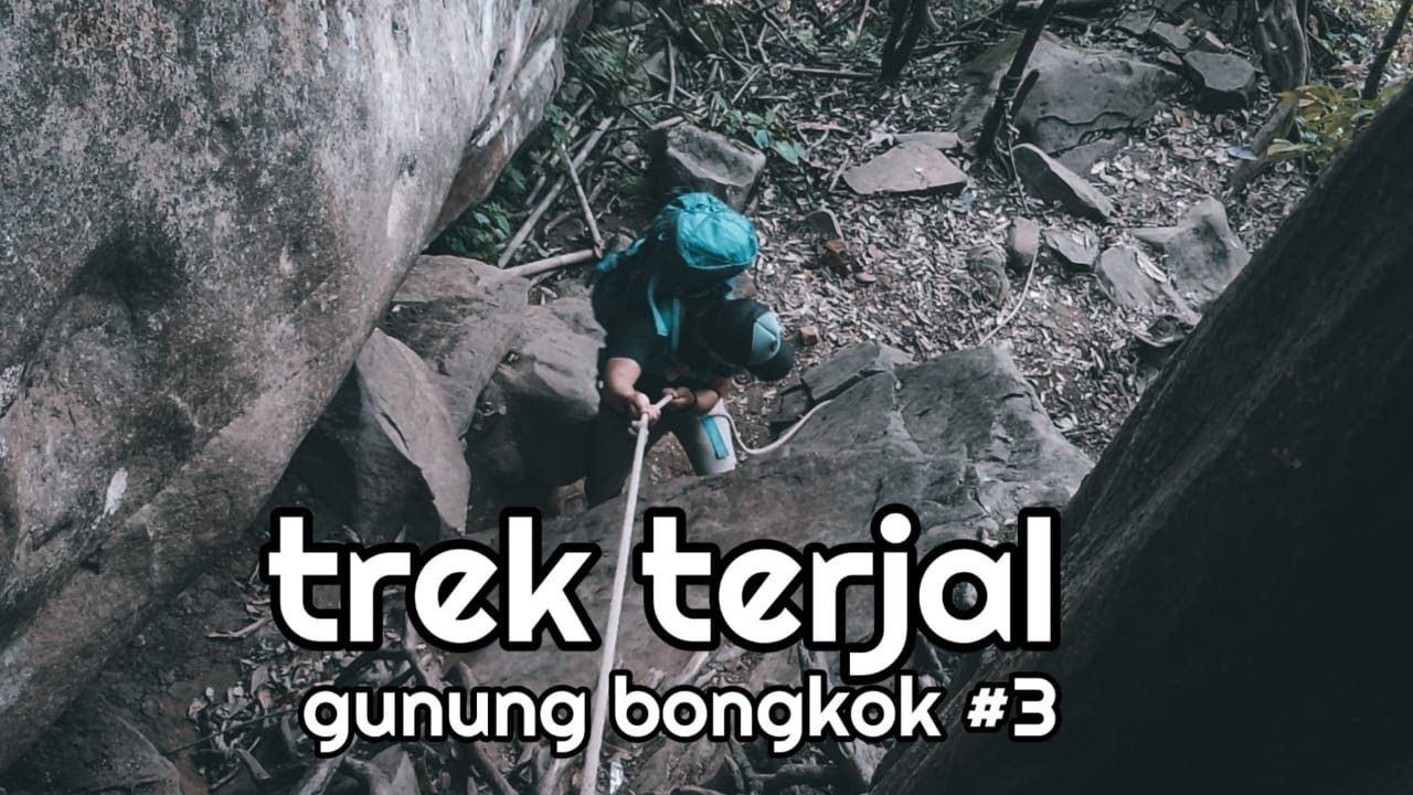 Pendakian Gunung Bongkok, Purwakarta : Turun Dari puncak batu tumpuk