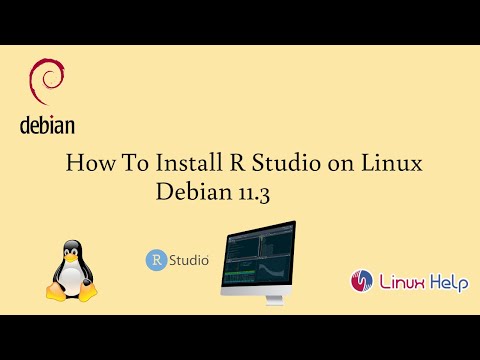 How to install R Studio on Linux Debian 11.3