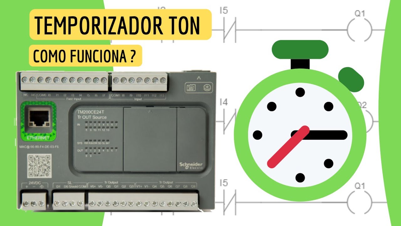 Como Usar TEMPORIZADOR TON NO CLP YouTube