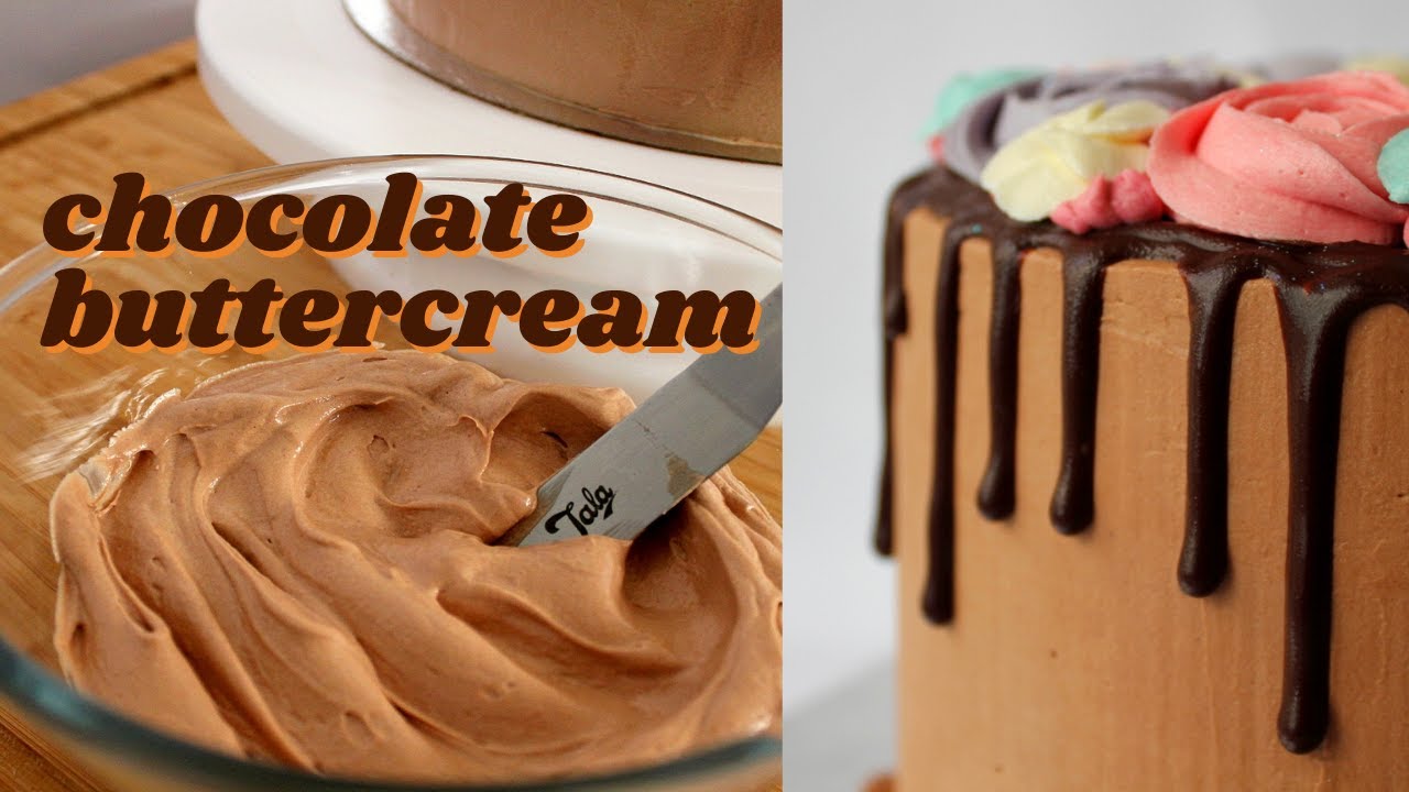 Chocolate Buttercream Recipe for Chocolate Cake with Real Chocolate