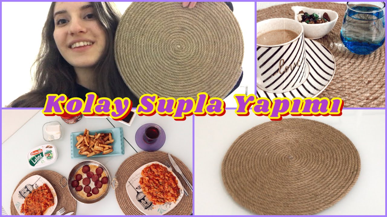 Kolay Supla Yapımı (Amerikan Servis)|Halat İpten Supla Yaptık