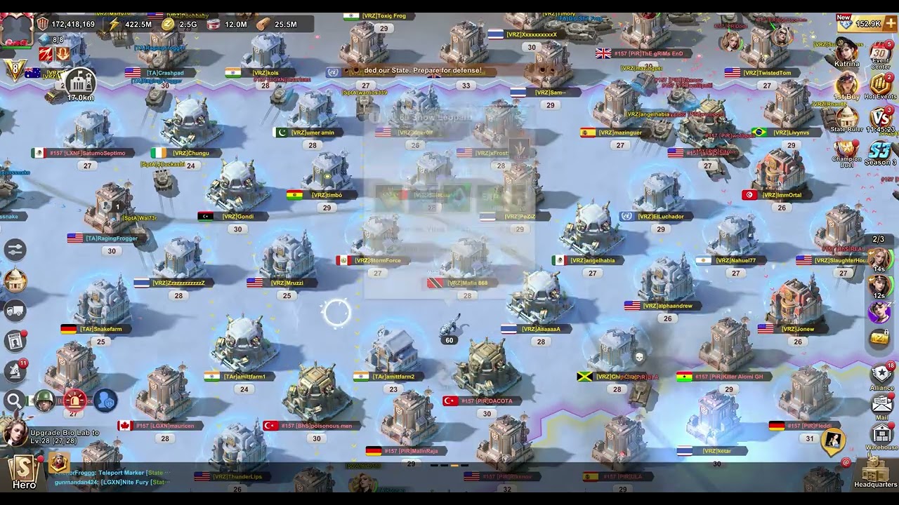 Last Z Survival Shooter SvS and End of Season 3 F2P Free Account