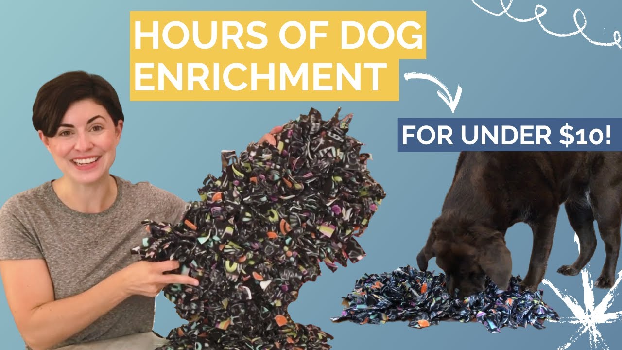 INFINITIDY - DIY Dog Sniffing Puzzle Mat