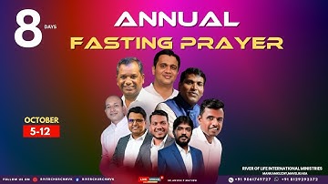 Annual Fasting Prayer | Sunday Service | day1 | Evening Session | Pr.saji Mathai