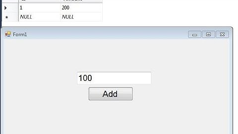 How to Sum Text Box Amount in SQL Server Database Column VB.NET