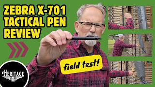Zebra X-701 Tactical Pen: Review, Field Test, and Comparison vs. Milwaukee Fastback Knife