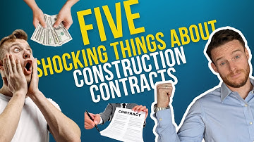5 Shocking Things About Construction Contracts
