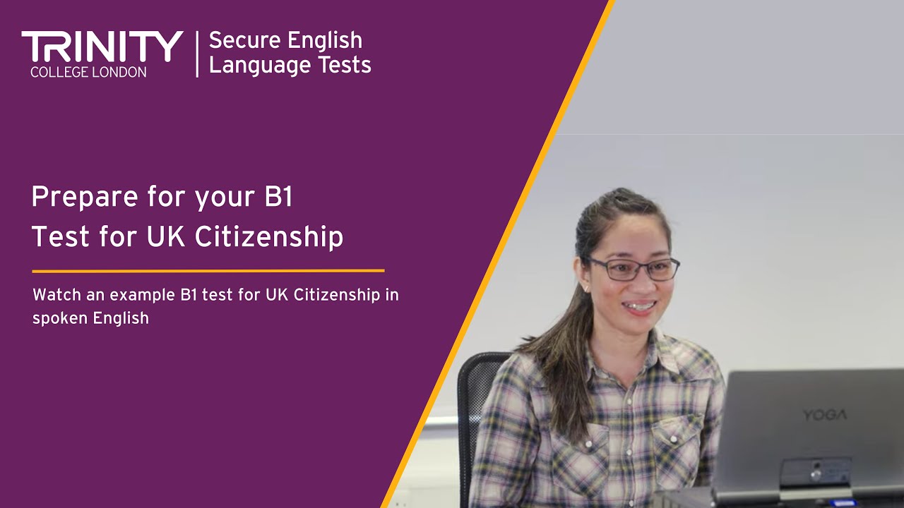 B1 Test for UK Citizenship Example  Home Office approved  Melissa