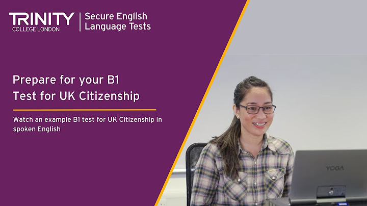 B1 Test for UK Citizenship Example | Home Office-approved | Melissa