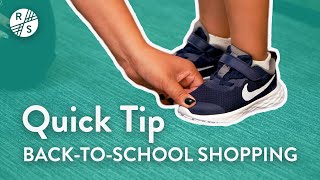 Rogan's Shoes Quick Tips | Back-To-School Shopping
