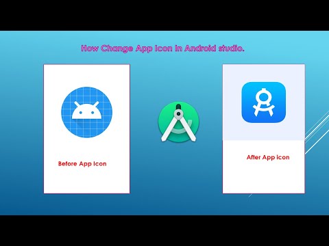 How to Change App Icon In android Studio || coding of world