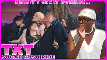 LGBTQ KPOP FAN REACTS TO TXT - Sugar Rush Ride MV | THIS GOT REAL CHAOTIC-🫣🤯🥵