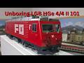 Unboxing LGB 23103, HGe 4/4 II 101 FO