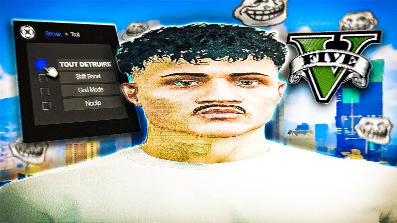 J'AI FAIT UN CARNAGE SUR GTA RP AVEC MON MOD MENU ! - BEST OF TROLL