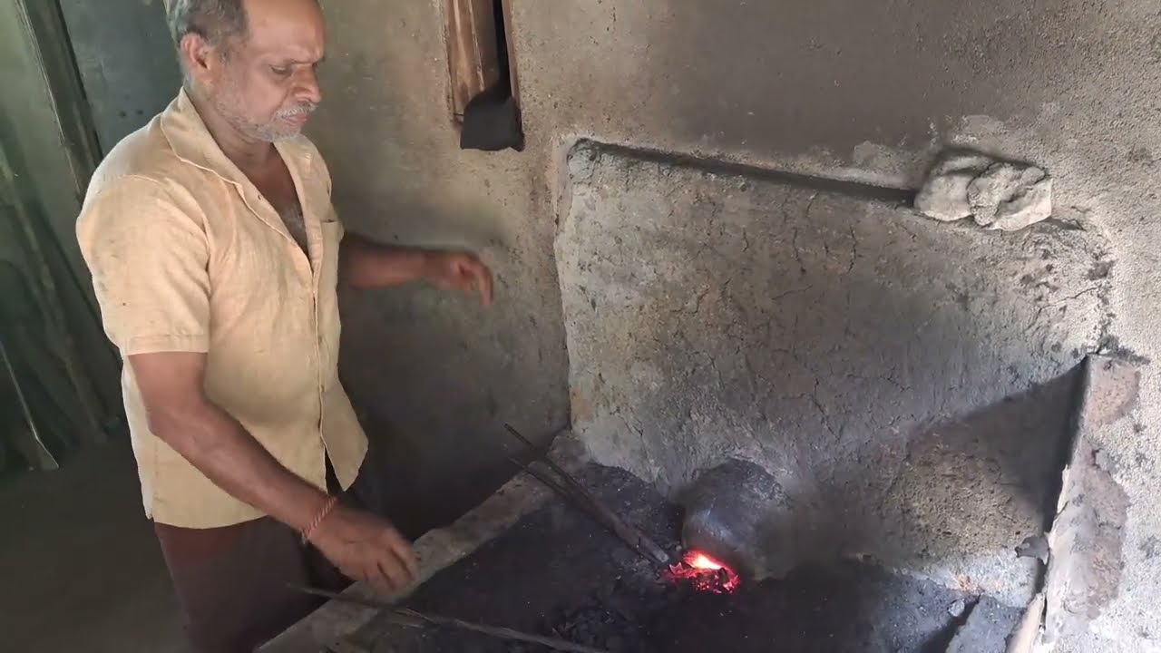 Kammal karmanthaya | මට්ටම් පිහියක් සැකසිම 