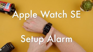 How to Setup an Alarm on the Apple Watch SE || Apple Watch SE