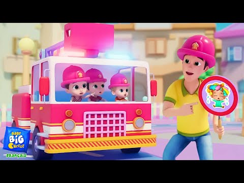 Roues sur le Camion de Pompier + Plus 3d Poèmes Pour les Tout Petits