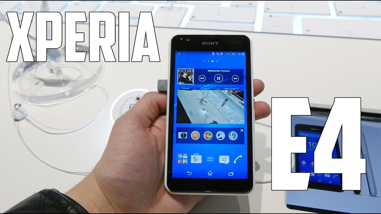 Sony Xperia E4, Primeras impresiones MWC 2015 - YouTube