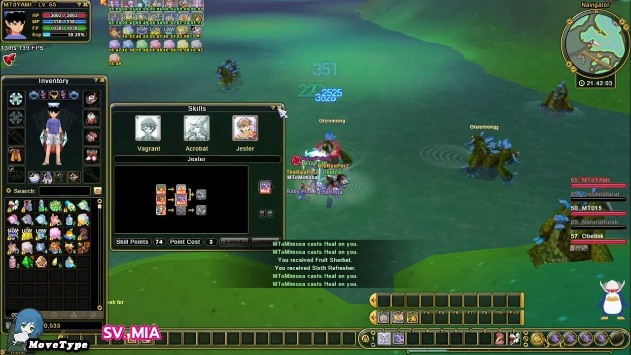 Flyff Universe Jester YoYo MIA 55 YouTube