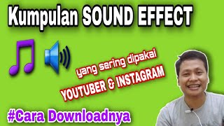 Cara Download SOUND EFFECT | Youtuber Pemula