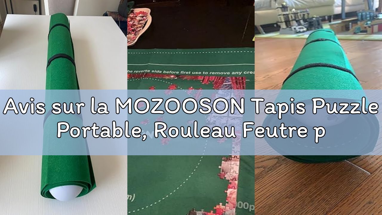 Tapis de Casse-Tête Tapis de Casse-Tête Portable Rouleau de Feutre Tapis de Casse-Tête Rangement de Casse-Tête Peut Contenir jusqu'à 1500 Pcs de Casse-Têtes Tapis de Casse-Tête Tapis de Casse-Tête Portable Rouleau de Feutre Tapis de Casse-Tête Rangement de Casse-Tête Peut Contenir jusqu'à 1500 Pcs de Casse-Têtes
