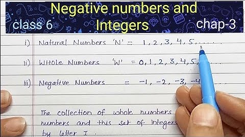 class 6| chapter 3| Negative numbers and Integers|in Hindi|ICSE & CBSE board|@EasywaybyAfroz