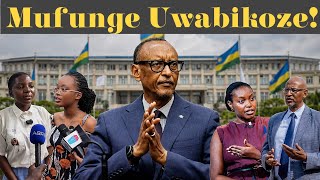 PAUL KAGAME AGEZE KURI WA MWANA WABAYE UWAMBERE ARARAKARA CYANE, NDAHANGANA NAWE