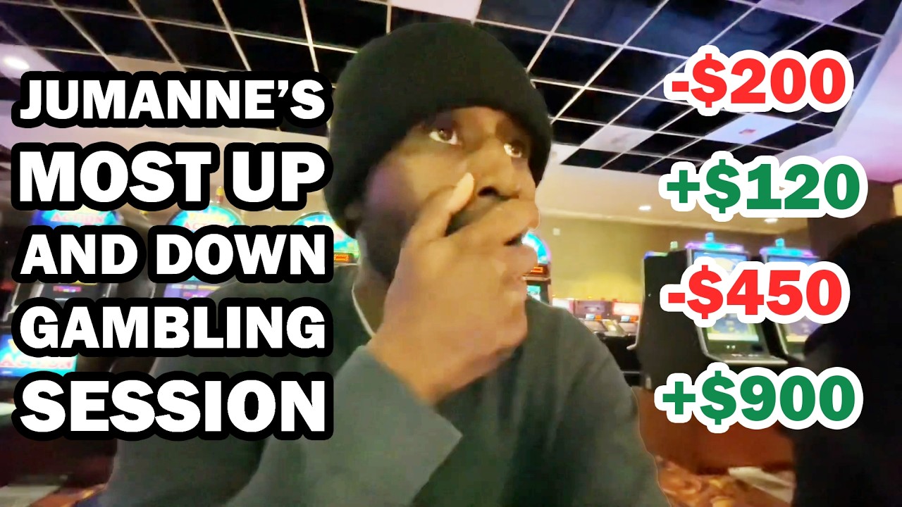 Jumanne's Up and Down CASINO SESSION | Jumanne Gambling