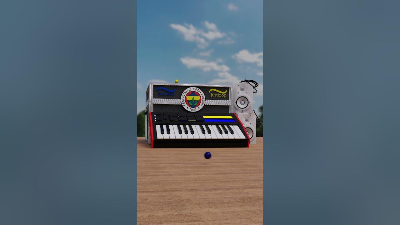 Fenerbahçe (100. Yıl Marşı) New Marble Music #asmr #howtoplay  #piano
