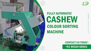 Automatic Cashew Color Sorting Process🤩Kaju Color Sorter🔹Cashew Nut Color Sorter Machine #cashew