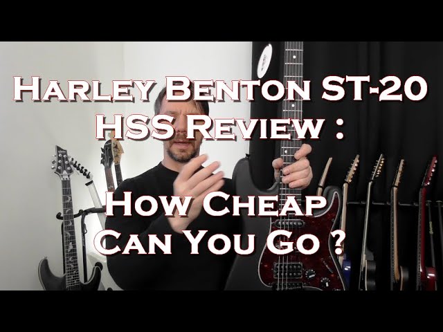 Harley Benton ST-20HSS - Prix, Test & Avis