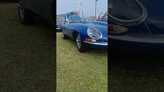 jaguar e type such a beautiful car #automobile #lifeisbutadream #carenthusiast #etype #carshow
