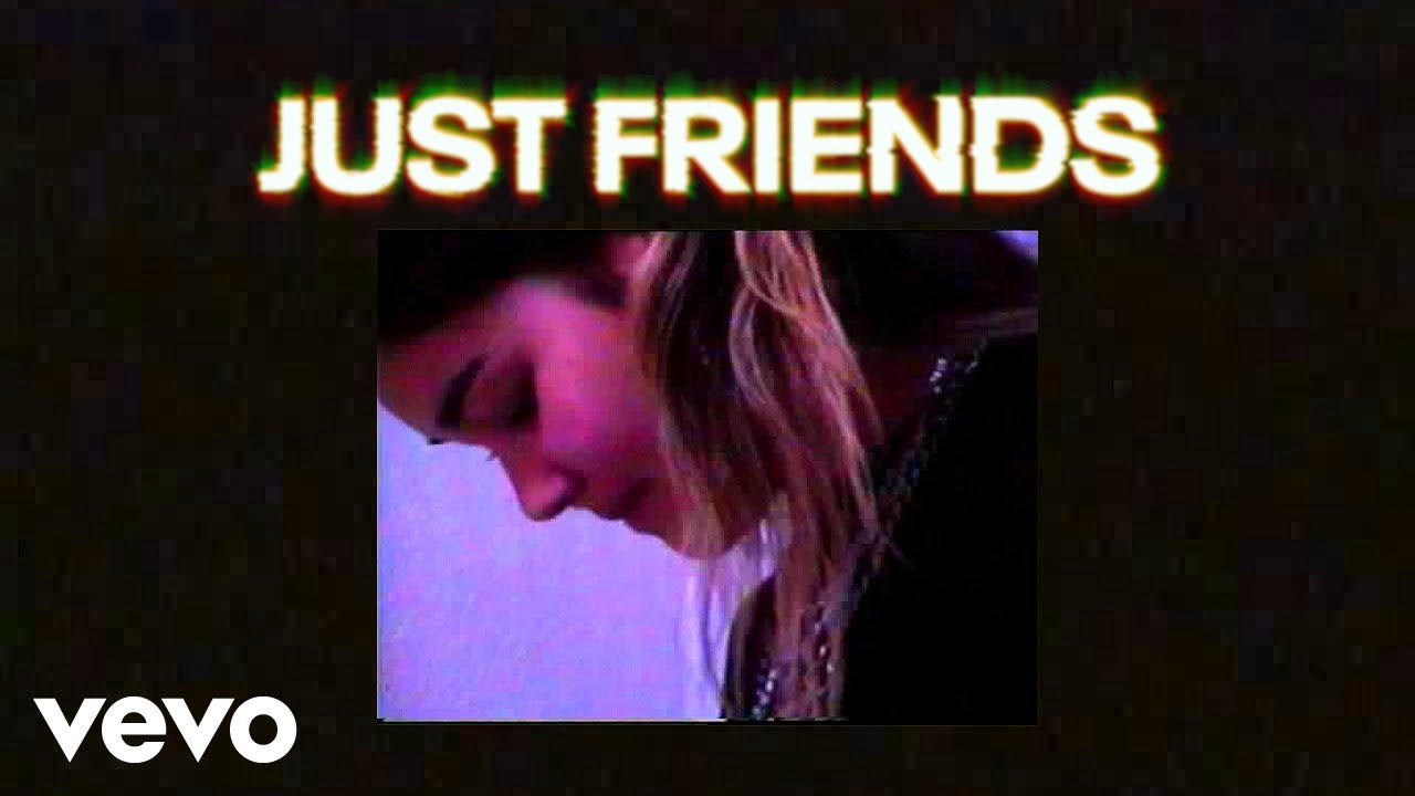 Audrey Mika Just Friends Lyric Video Youtube