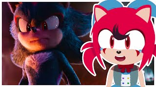 Sonic Vtuber Reacts To Sonic The Hedgehog 3 Trailer shadow Is Perfect