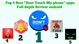 Don't Touch my phone app review screenshot 1