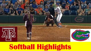 #8 Texas A&M vs #9 Florida Softball Game 1 Highlights, May 3 2024