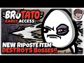 NEW Riposte Item Can DESTROY Bosses!! | NEW UPDATE | Brotato: Early Access