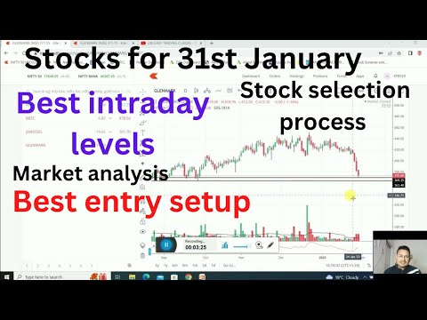 best intraday stocks for 31st January 2023| market analysis - YouTube