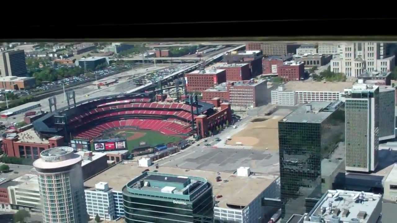 St. Louis Arch - Views from the Observation Deck at the Top - YouTube