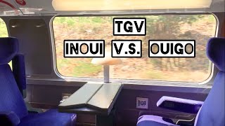 Navigating French Rails: TGV Inoui & Ouigo Experiences 法國高鐵TGV inOui 與OUIGO 有什麼不同