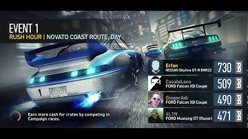 Need For speed No Limits | Red Horizon | Chapter 2 | Rush Hour | GTR BNR32