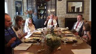 Passover Seder the Father's Table with Curt Landry 2020 5780